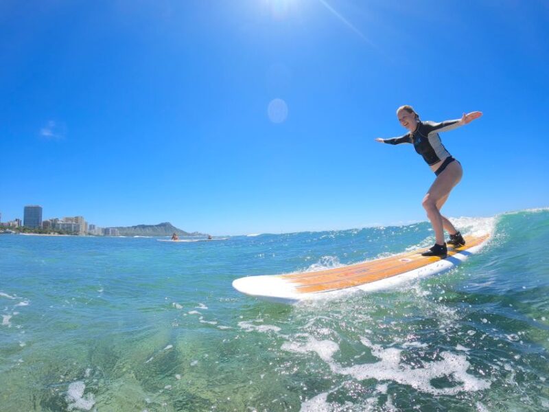 Oahu: Surfing Lessons for 2 People - Photos, Videos, and Souvenirs (Optional Extras)