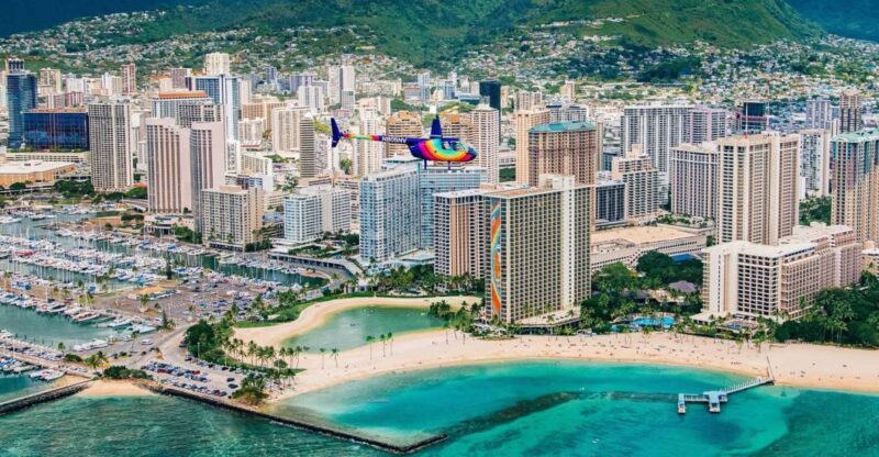 Oahu: Waikiki 20-Minute Doors On / Doors Off Helicopter Tour - Explore Waikiki from a New Perspective with a 20-Minute Helicopter Tour