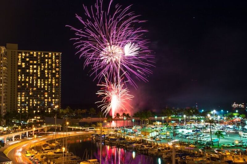 Oahu: Waikiki Friday Night Fireworks Catamaran (Wahine Koa) - Prime Location at Holomoana Street for Easy Access