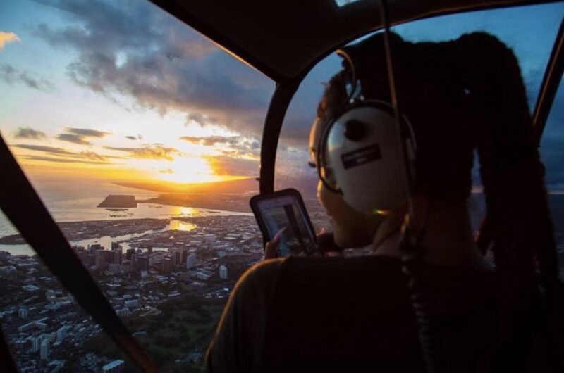 Oahu: Waikiki Sunset Doors On or Doors Off Helicopter Tour - What to Expect in the Helicopter Experience