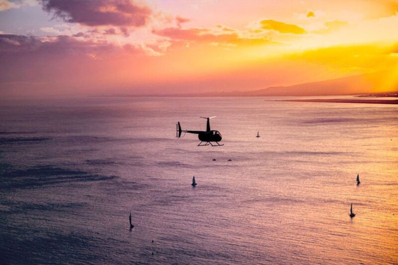Oahu: Waikiki Sunset Doors On or Doors Off Helicopter Tour - The Route and Key Landmarks Overflown