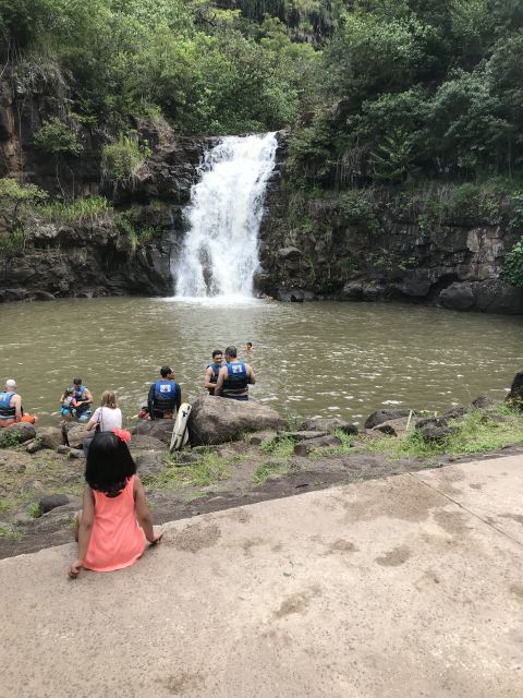Oahu: Waimea Falls & valley & North Shore day - Lunch at the Famous Shrimp Trucks