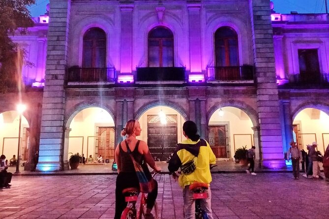Oaxaca City Bicycle Tour Explore Iconic Barrios - The Med School Fountain Celebrating Oaxaca’s Diversity