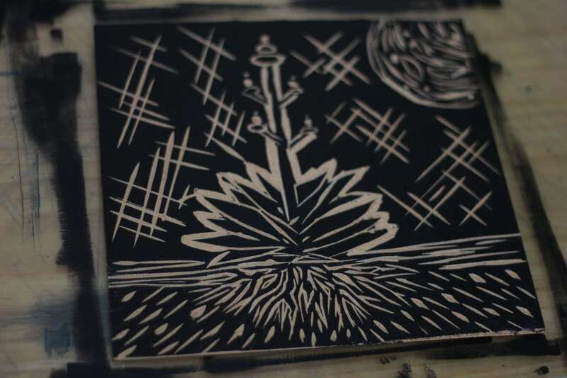 Oaxaca de Juarez: Art Printing Workshop with a Local Artist - The Five Steps to Creating a Social Print