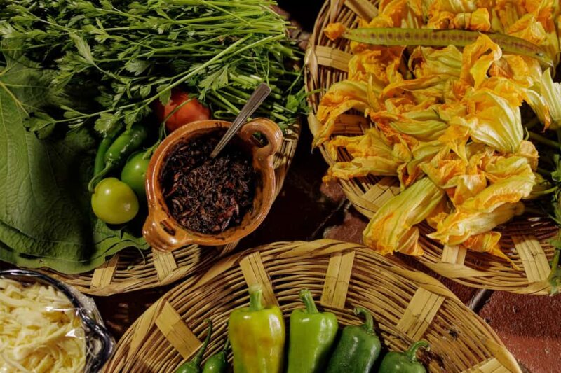 Oaxaca de Juarez: Traditional Oaxacan Cooking Class - Guided Introduction to Oaxacan Home Cooking Ingredients