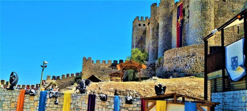 Obidos Castle and Budhha Eden Private Tour - Foz do Arelho: Sea, Lagoon, and Coastal Scenery