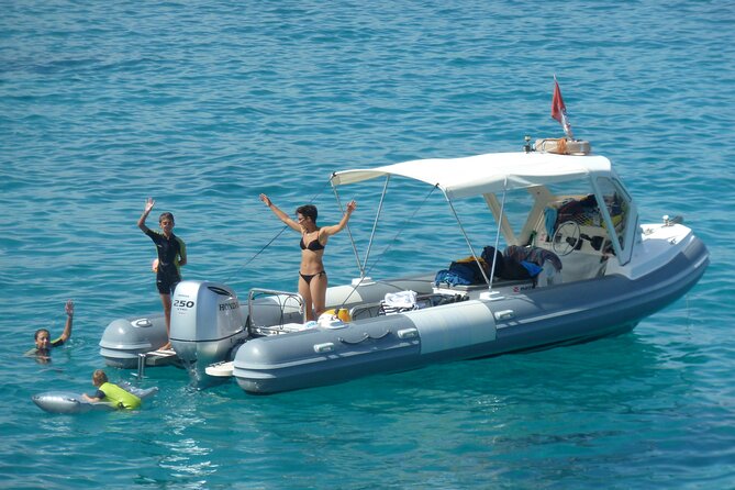 Observation of Dolphins and Snorkeling in a rubber boat in Olbia - Snorkeling Stops at Cala Moresca and Figarolo