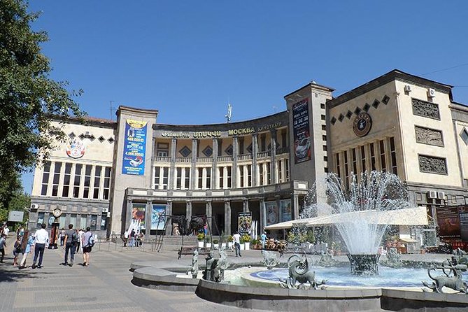 Observing city tour in Yerevan - The Opera House: Armenian Architectural Gem