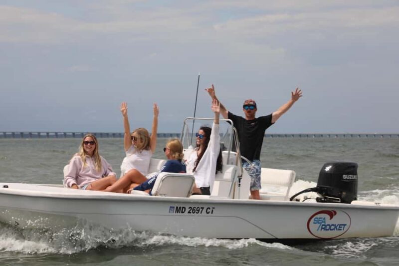 Ocean City: Private Party Happy Hour Cruise - The Skiff Boat: Comfort and Capacity