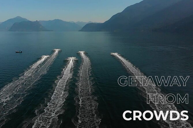 Ocean is Yours Seadoo Experience from Vancouver - The Experience of Riding Past Anvil Island