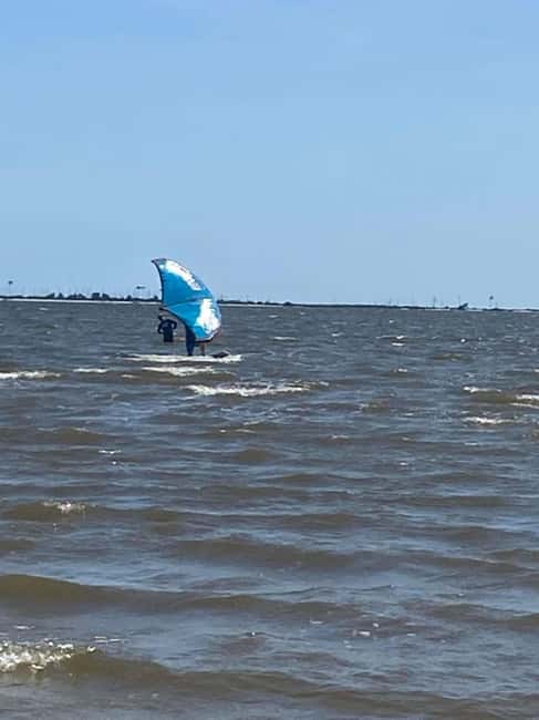 Ocean Springs: WingFoil Lesson - The Calm Waters of East Beach in Ocean Springs