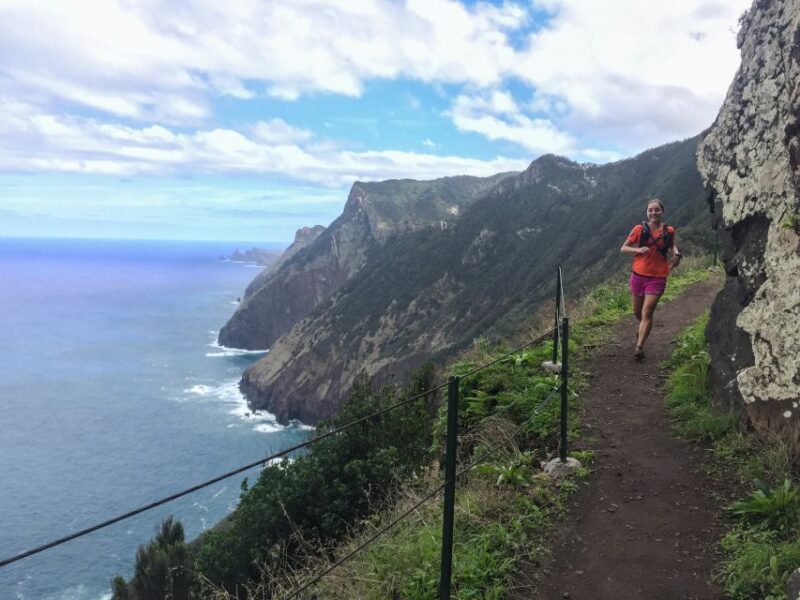 Ocean to Mountain Running Tour - Running Along the Larano Trail with Ocean Views
