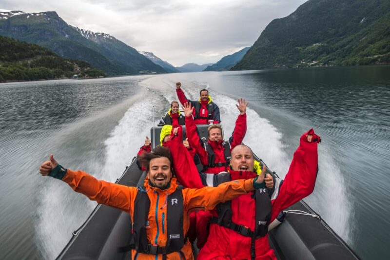 Odda: RIB Boat Tour on the Hardangerfjord - Witnessing the Steep Mountains and Fruit Farms Along the Fjord