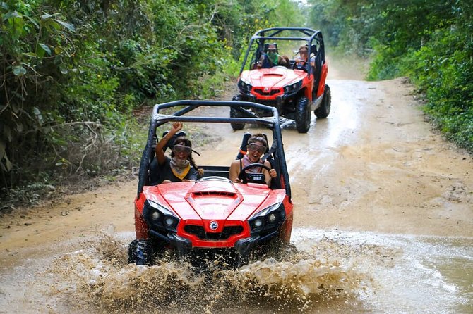 Off road drive Polaris with Ziplines circuit, Cenote and more! - Exciting Off Road Polaris Drive and Jungle Exploration in Cancun for $159