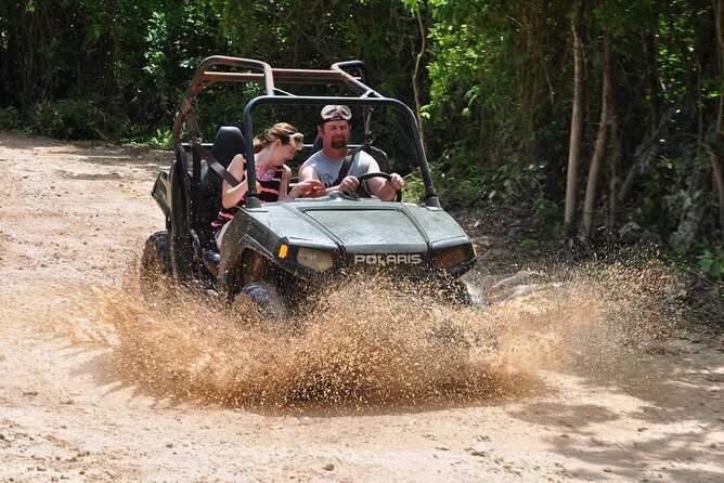 Off road drive Polaris with Ziplines circuit, Cenote and more! - Driving Polaris RZR and ATV Off-Road Tracks