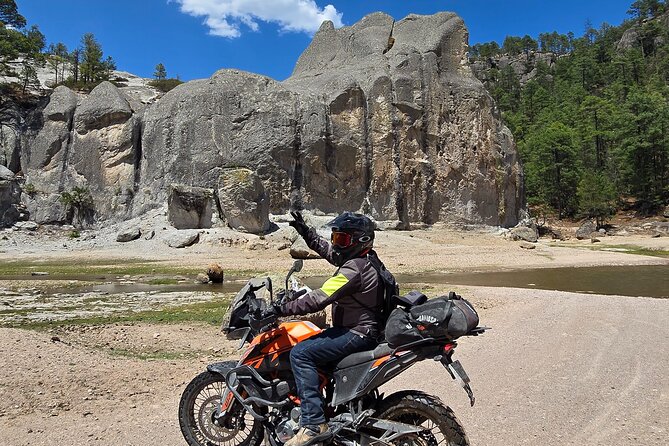 Off-Road Motorcycle Ride through the Copper Canyon - Visiting Cusarare Falls and Souvenirs