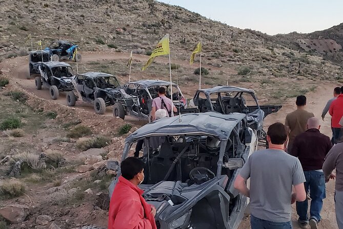 Off Road UTV and 3-Gun Shooting Package in Las Vegas - Exploring the Yellow Pine Mine District on a UTV