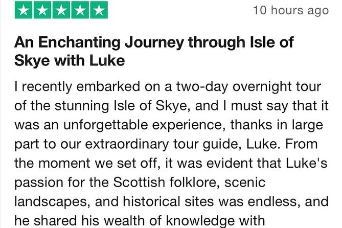 Off The Beaten Track Isle of Skye Adventure -1 Day Private Tour - Discovering Broadford and Highland Whisky