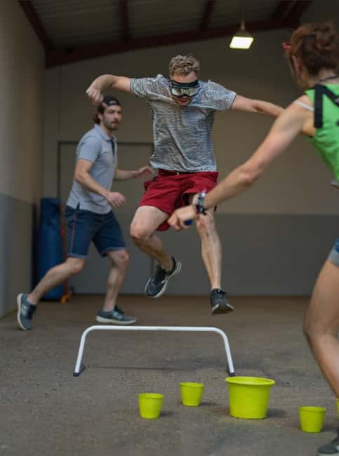 Office Golf & Team Rally in Leipzig: perfect for a Christmas party or team event - Exciting Indoor Golf and Team Rally in Leipzig for Winter Celebrations