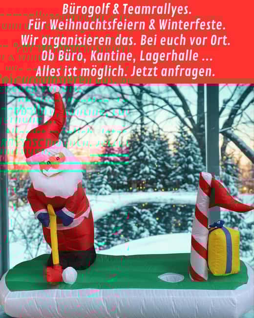 Office Golf & Team Rally in Leipzig: perfect for a Christmas party or team event - Creating an Engaging Team Rally Course