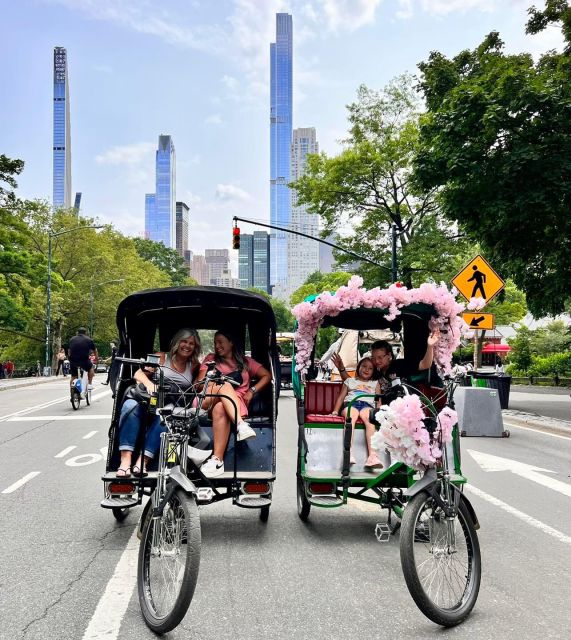 Official Pedicab Guided & Private Tours in Central Park - Explore the Iconic Landmarks of Central Park