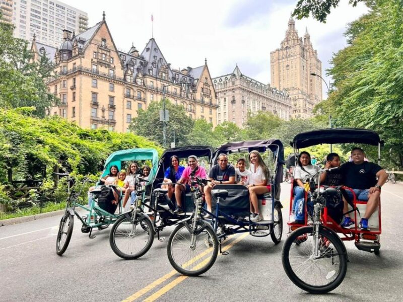 Official Pedicab Movies & TV Shows Tours in Central Park - Key Points