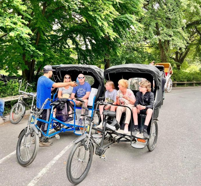 Official Pedicab Tours in Central Park - Iconic Views and Hidden Corners of Central Park