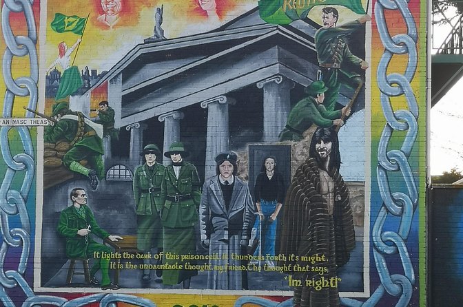 Official World Famous Belfast Black Taxi Tour - The Political Murals of Bobby Sands and Sinn Féin