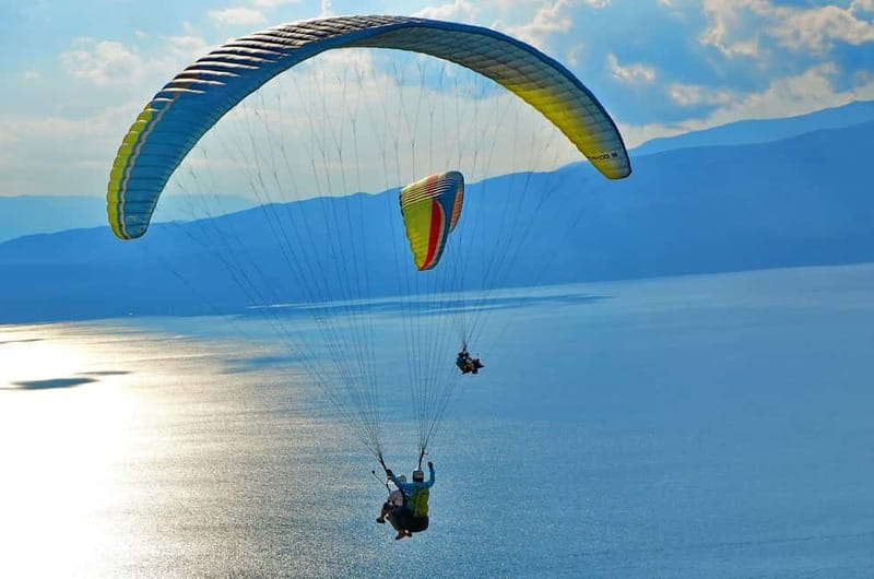 Ohrid: Paragliding Experience with Pick-up - From Hotel Pick-Up to the Launch Site in Ohrid