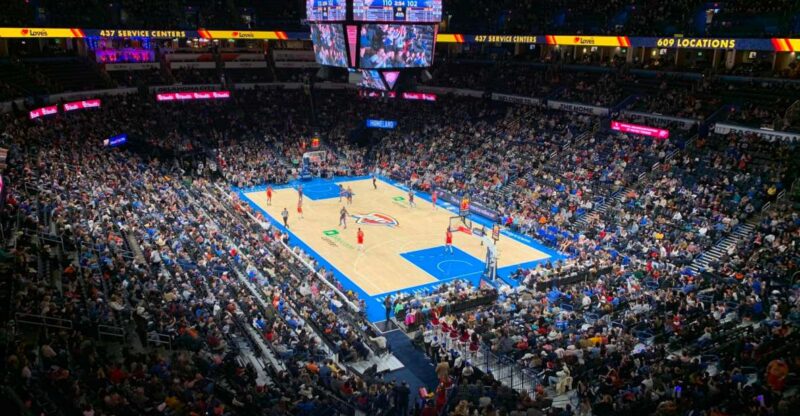 Oklahoma City: Oklahoma City Thunder Basketball Game Ticket - How the Ticket Ensures Easy Entry into the Paycom Center