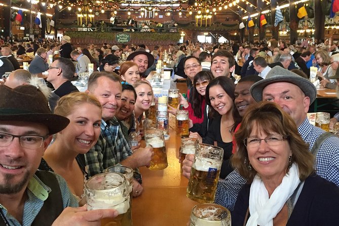 Oktoberfest Tour with table reservation and unlimited beer - Pre-Game at Augustinerkeller with Beers and Lunch