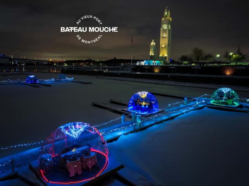 Old Port Montreal: Frosted Evening Dining Under the Stars - Frosted Evening Dining Under the Stars in Old Port Montreal