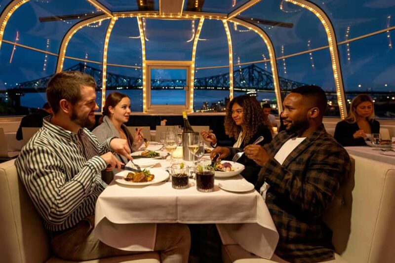 Old Port Montreal: Frosted Evening Dining Under the Stars - The Gourmet Menu and Food Quality