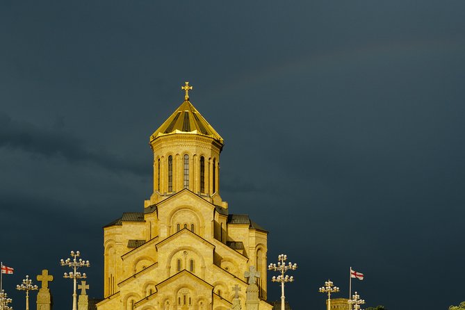 Old Tbilisi & Mtskheta. Private tour from Kutaisi - Navigating Tbilisi’s Modern Landmarks and Riverside Walkways