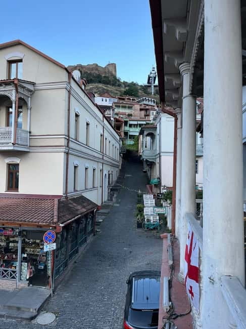 Old Tbilisi Private Walking Tour with Wine and Cable Car - Exploring the Meidan Bazaar and Shardeni Street