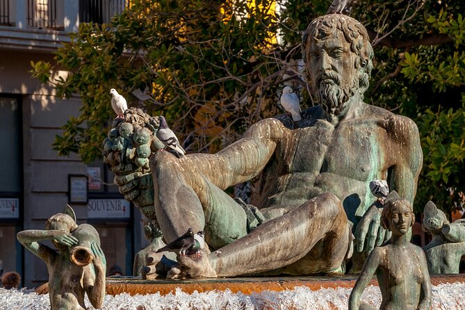 Old Town to Modern Marvels "Premium EBike Yamaha" (From 28,00) - Walking through Plaza del Ayuntamiento