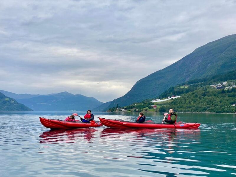 Olden: Experience Beginner-friendly Fjord Kayaking - The Guides: Friendly and Knowledgeable Locals