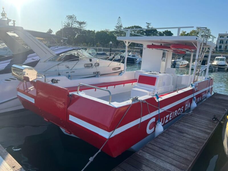 Olhão: Ria Formosa BBQ Explorers - Tour along the islands - Comfort and Safety on a Well-Equipped Boat