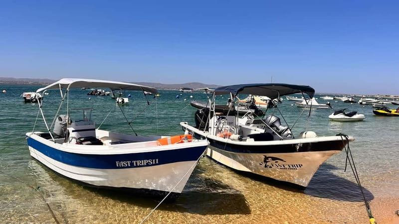 Olhão- Route of 2 fantastic Ria Formosa islands - Visiting the Desolate, White-Sanded Beach