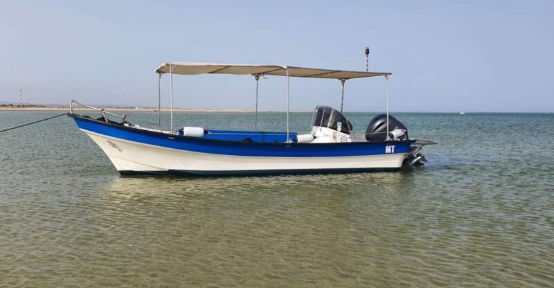 Olhão:5h ride 3 stops on the beaches and islands Ria Formosa - Explore Ria Formosa’s Islands on a 5-Hour Boat Trip Starting from Olhão