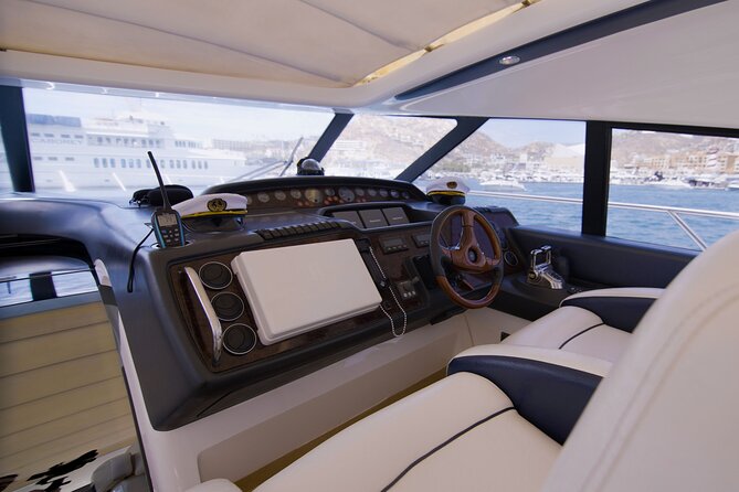 Olivia Grace 60 ft British Princess Yacht Rental - Starting Point and Easy Accessibility in Cabo San Lucas