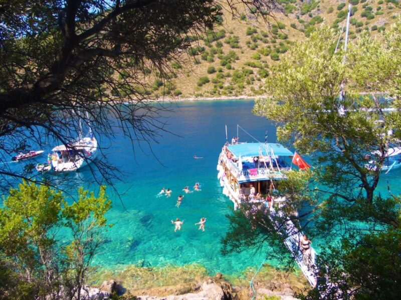 Ölüdeniz: Butterfly Valley Boat Trip with Buffet Lunch - Stops at Camel Beach and Soguksu Bay: Relaxation and Water Play