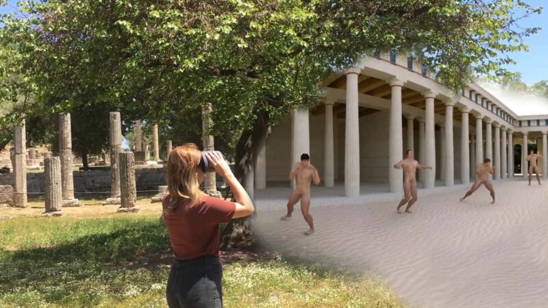 Olympia: The Famous VR Glasses Tour with Audio Guide - How the VR Glasses and Audio Guide Work