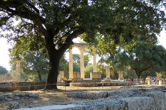 Olympic Games in ancient Olympia + swimming - Relaxing at Kakovatos Beach and Lunch Options