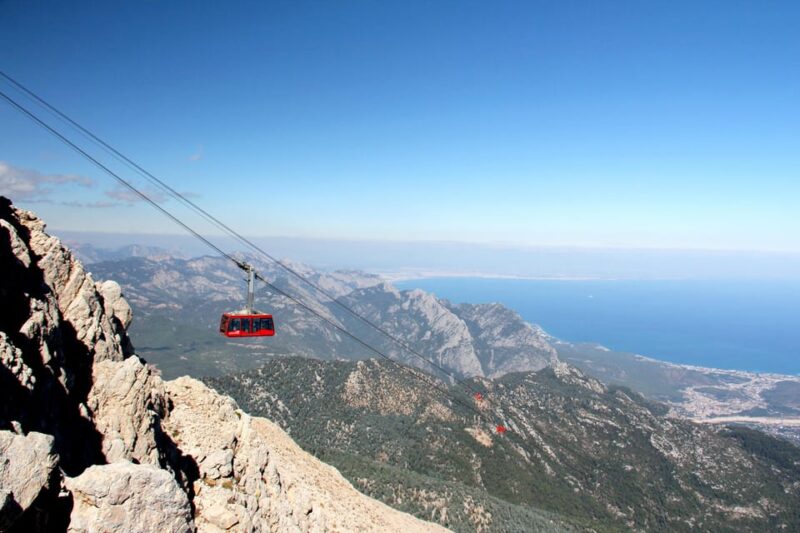 Olympos Teleferik Tahtal Mountain Cable Car Ticket - Exploring the Top of Tahtal Mountain: Food, Shops, and Relaxation