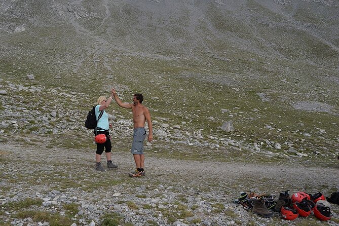 Olympus Mountain Guiding - Mytikas 2918m in a day - Safety Gear and Equipment