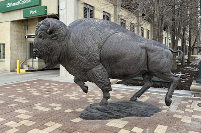 Omaha Downtown Historic Self Guided Walking Tour - The Spirit of Nebraska Wilderness Statue