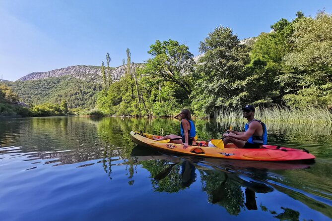 Omi 4H Kayaking in Cetina River Protected Nature Park Area - Starting Point in Omi with Easy Access and Parking