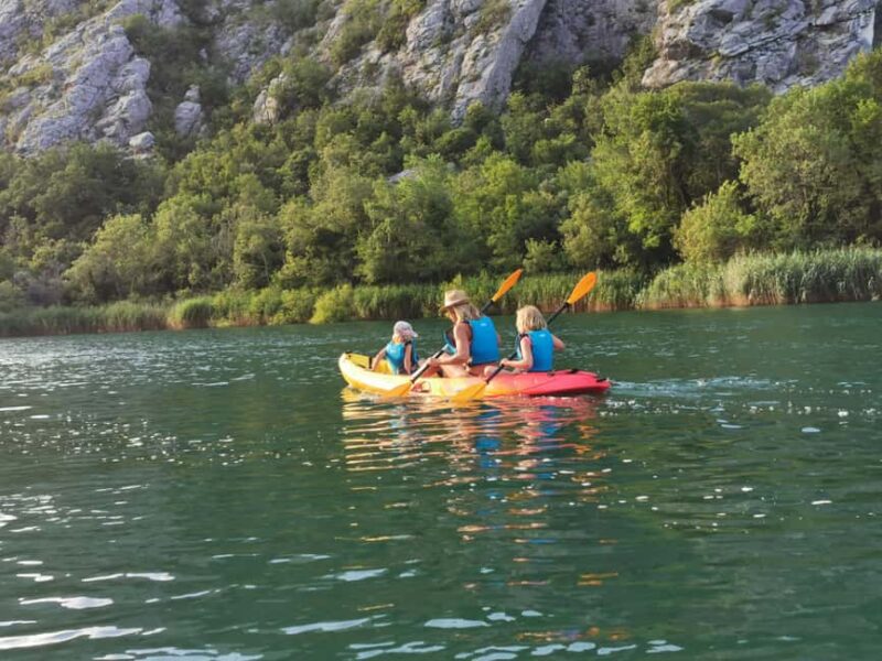 Omi/Split: 4h Kayaking in Cetina Protected Nature Park Area - Discover the Freedom of Kayaking in Croatia’s Cetina River Canyon