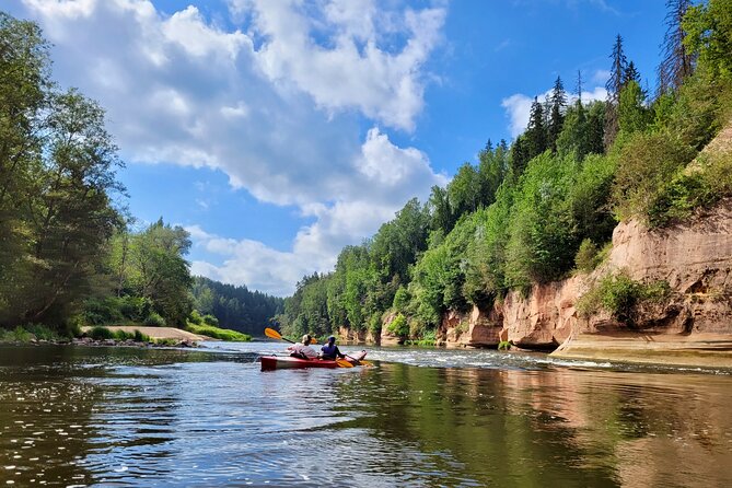 One-Day Kayaking Trip in Gauja River Valley - Unique Scenery: Sandstone Cliffs and Pristine Forests